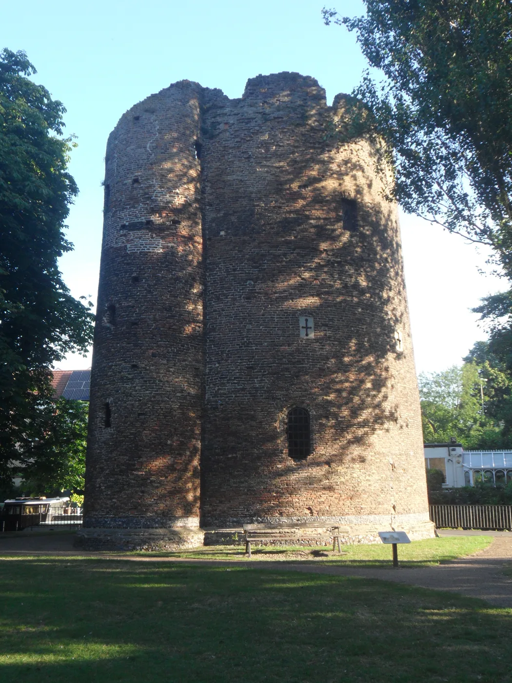 Cow Tower on the River Wensum. Norwich Ghost Walks stage their Halloween shows in the park around it from 23 to 31 October