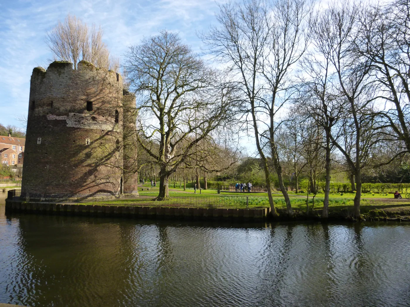 Cow Tower on the bend of the River Wensum, where Folk on the Water begins.